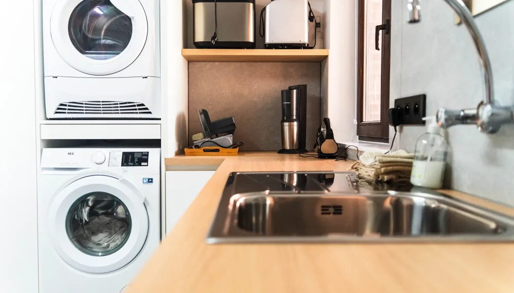 Badkamer, wc en berging in Zonhoven