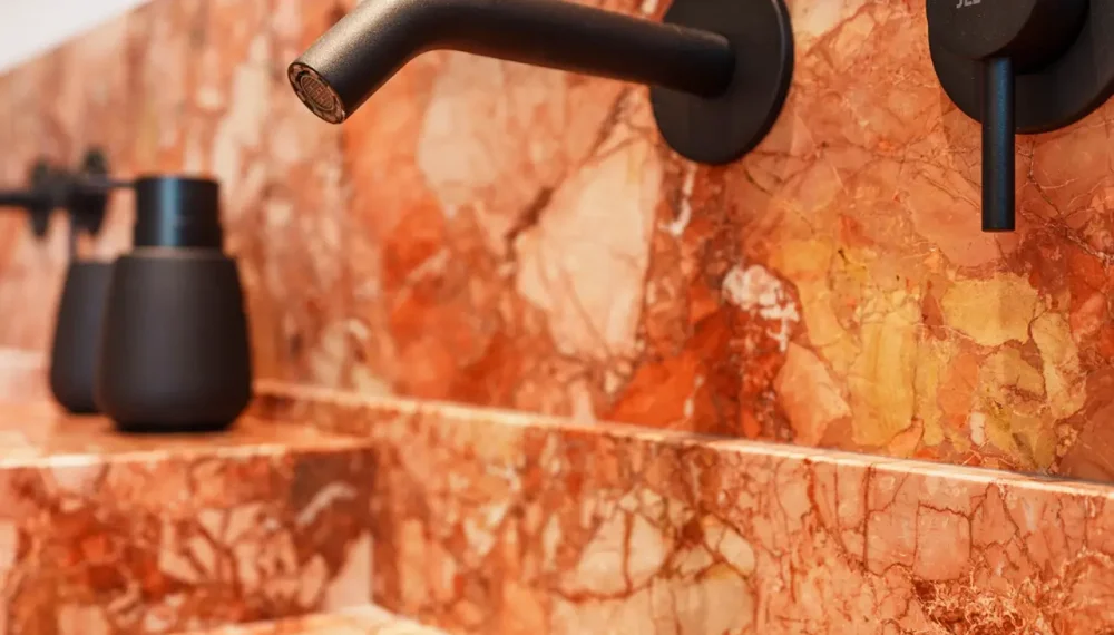 Marmeren badkamer in Genk