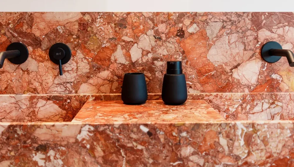 Marmeren badkamer in Genk