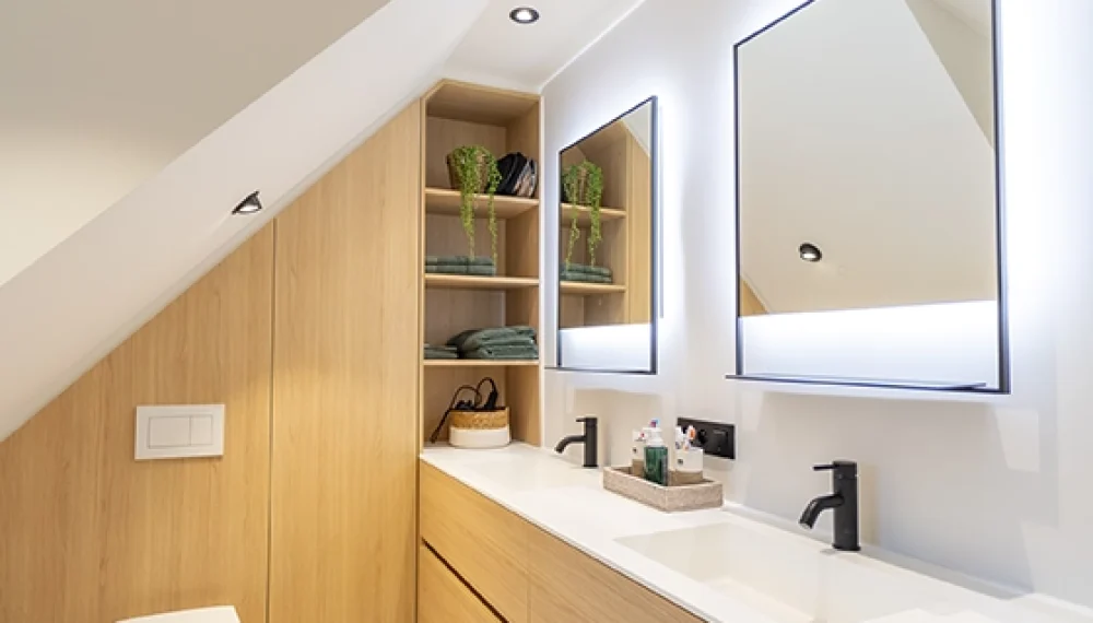 Badkamerrenovatie in Tremelo